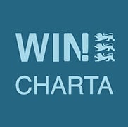 Button zur Verlinkung auf die Website der WIN-Charta